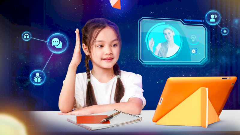 Công nghệ hỗ trợ sẽ giúp các em có thể thực hành và học thêm kiến thức ngoài thời gian trên lớp.